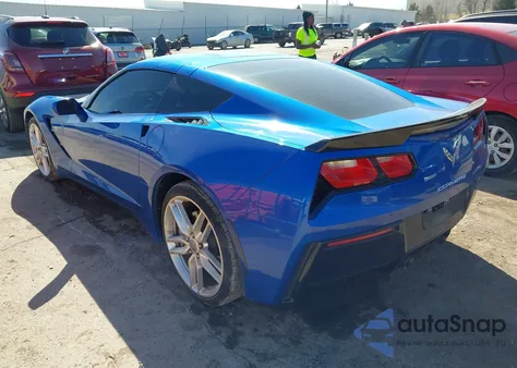 2019 Chevrolet Corvette Stingray z USA, uszkodzony, nr VIN 1G1YB2D7XK5114392